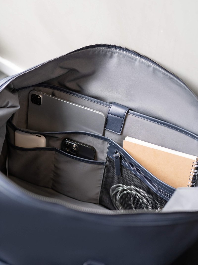 Nexus 大容量旅行包 (海军蓝) - 手提包/手提袋 - 环保材料 蓝色