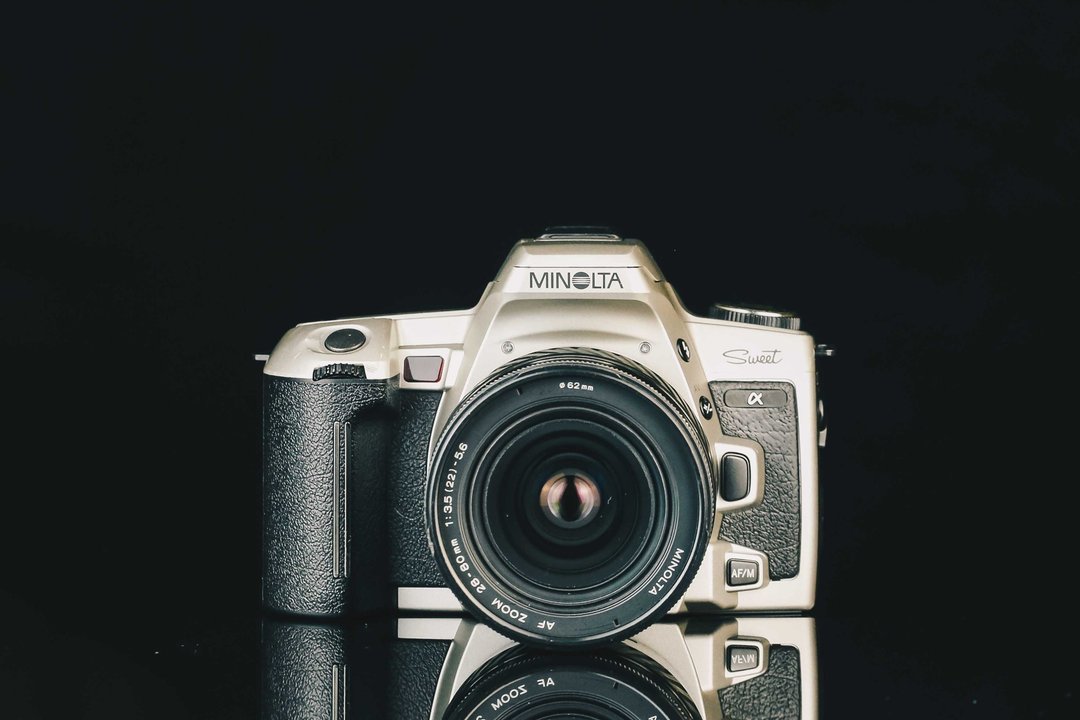 MINOLTA Sweet+MINOLTA AF ZOOM 28-80mm F=3.5(22)-5.6 #9301 #1 - 相机 - 其他金属 黑色