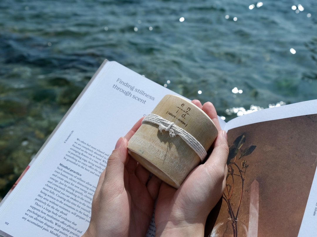 | nature - ocean | @Bamboo Massage Candles - 香薰/精油/线香 - 精油 卡其色