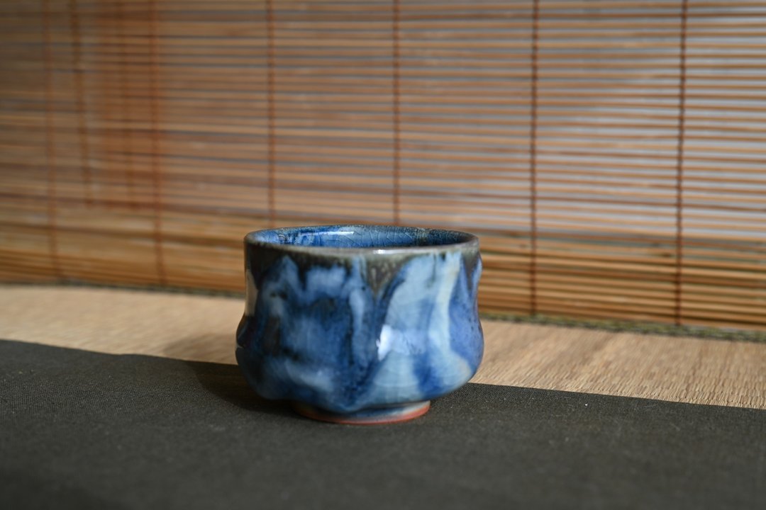 鬼志野小茶碗 - 茶具/茶杯 - 陶 