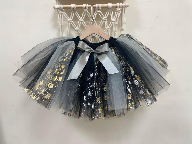 万圣节黑灰色系手作单裙 - 裙子 - 其他材质 
