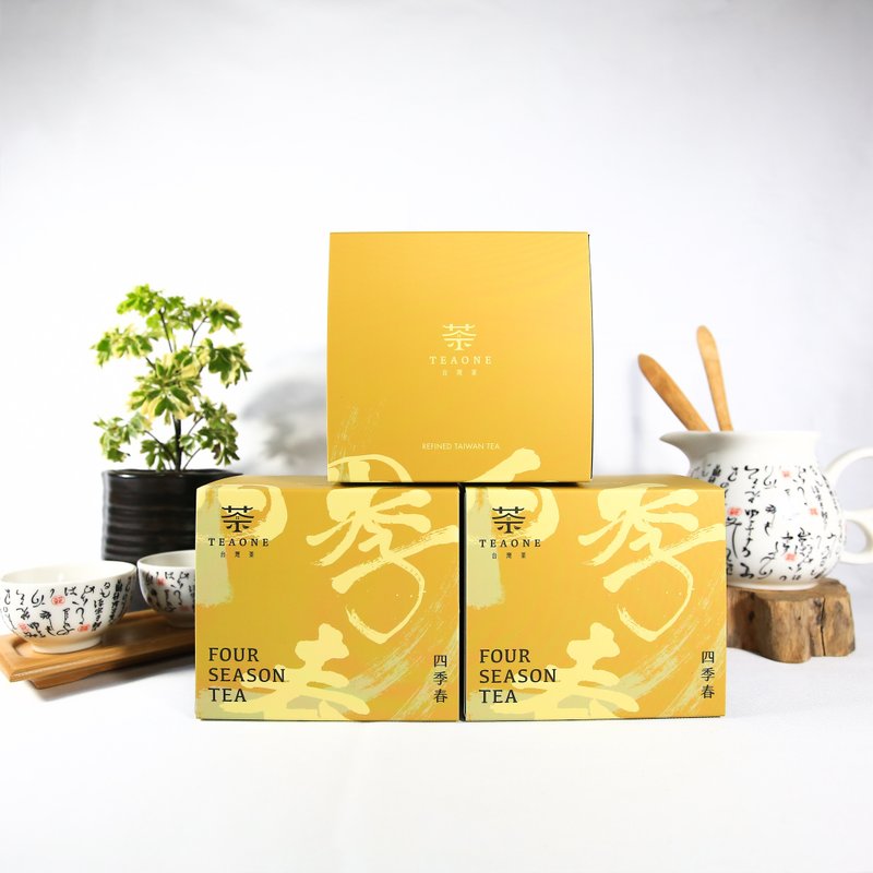 【TeaOne I 原叶茶包】四季春 Four Season Tea【净重3g*12包】 - 茶 - 新鲜食材 黄色