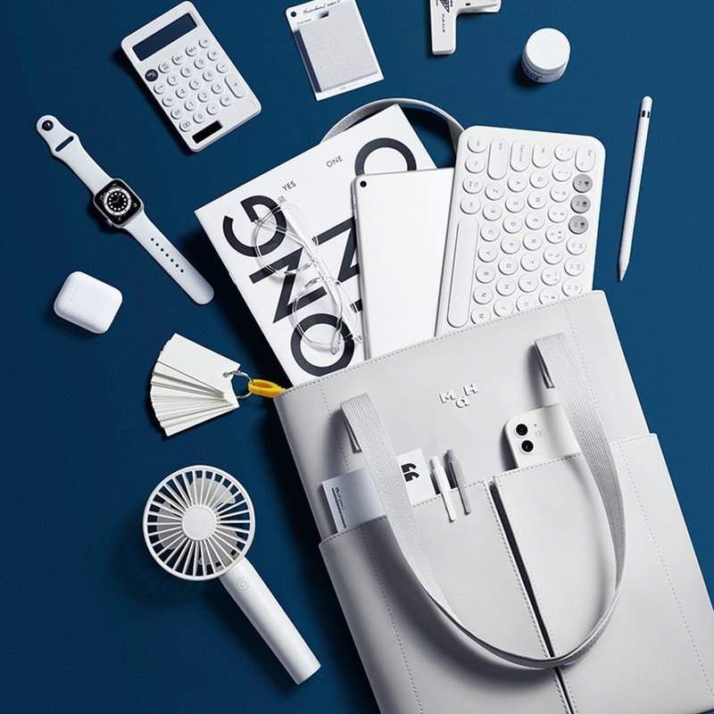 MAH托特包女2026新款夏大容量高級感防潑水手提腋下通勤單肩包女 - 侧背包/斜挎包 - 人造皮革 