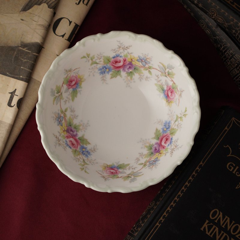 英国Royal Albert Colleeen系列浮雕骨瓷早餐碗/麦片碗 - 碗 - 瓷 多色