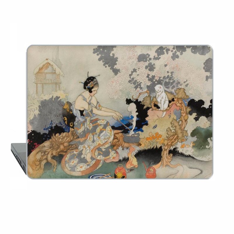 Macbook Air 13 寸 MacBook Pro Retina 保护壳 Macbook Pro Macbook 保护壳艺术 2128 - 平板/电脑保护壳 - 塑料 