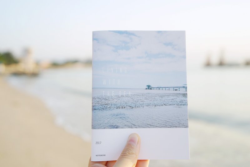 Living with the sea-2017手帐(附送书套) - 笔记本/手帐 - 纸 蓝色