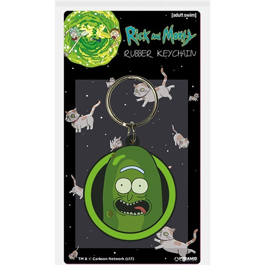【瑞克和莫蒂】(Pickle Rick) 进口钥匙圈 吊饰 Rick and Morty - 钥匙链/钥匙包 - 其他材质 绿色