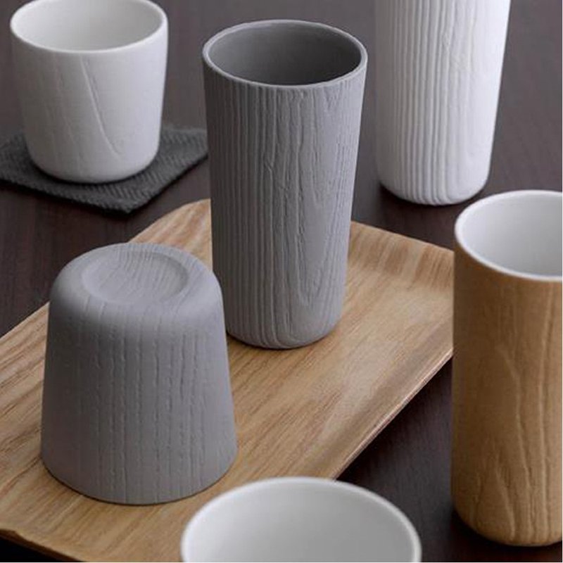 MU 水杯 / 灰 - 水瓶/水壶 - 瓷 灰色