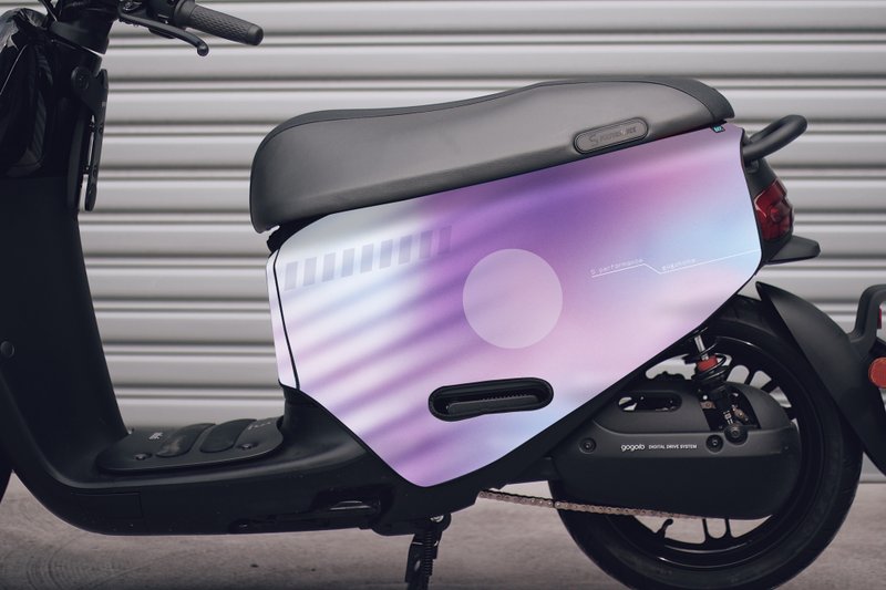 电动车 赛车防刮车套 ( gogoro 2/3/viva/Ai1/UR1/eReady ) - 其他 - 聚酯纤维 蓝色