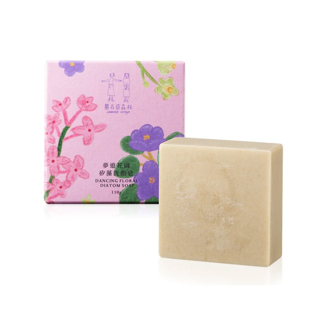 【薰衣草森林 Select】 梦游花园 硅藻 洗颜矿物皂 110g | 洁颜皂 - 沐浴用品 - 纸 