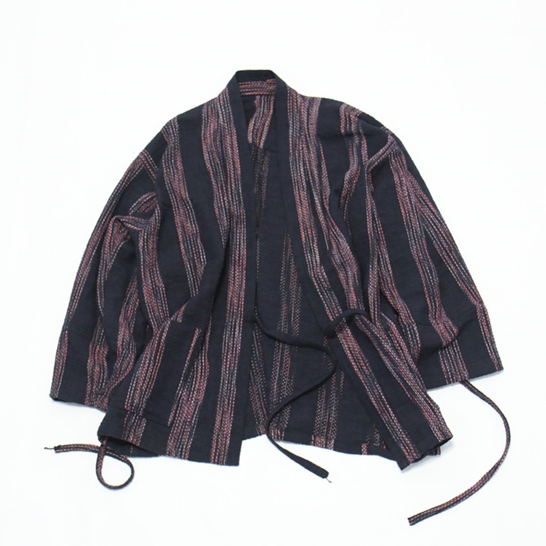 JANWONG 春夏季道袍开衫 日系KIMONO和服外套 中性款 接受定制 - 男装外套 - 棉 