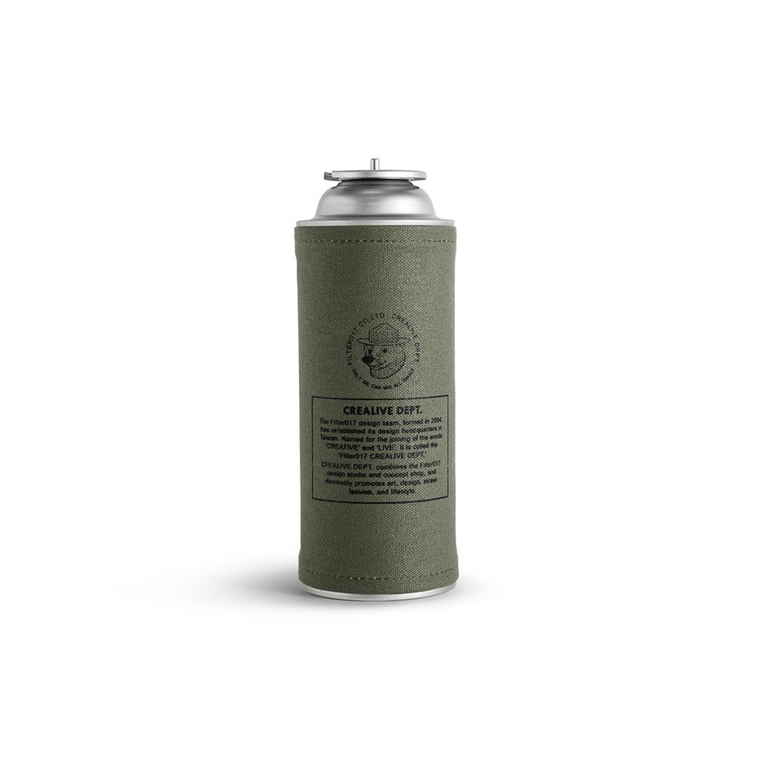 Filter017 上蜡帆布卡式瓦斯罐套 - 露营用品 - 棉 