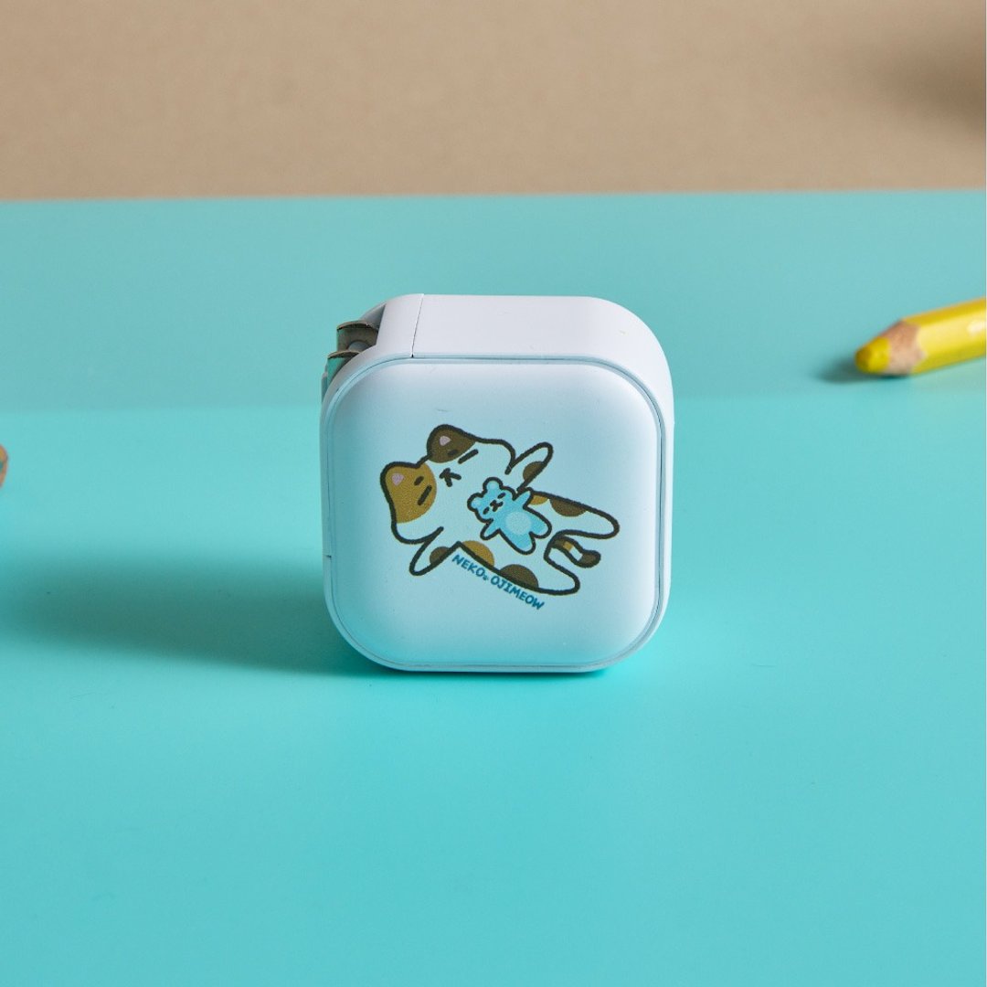 欧吉喵NEKO OJIMEOW耍废日常GaN 45W Type-C双孔充电头 - 数码小物 - 塑料 多色
