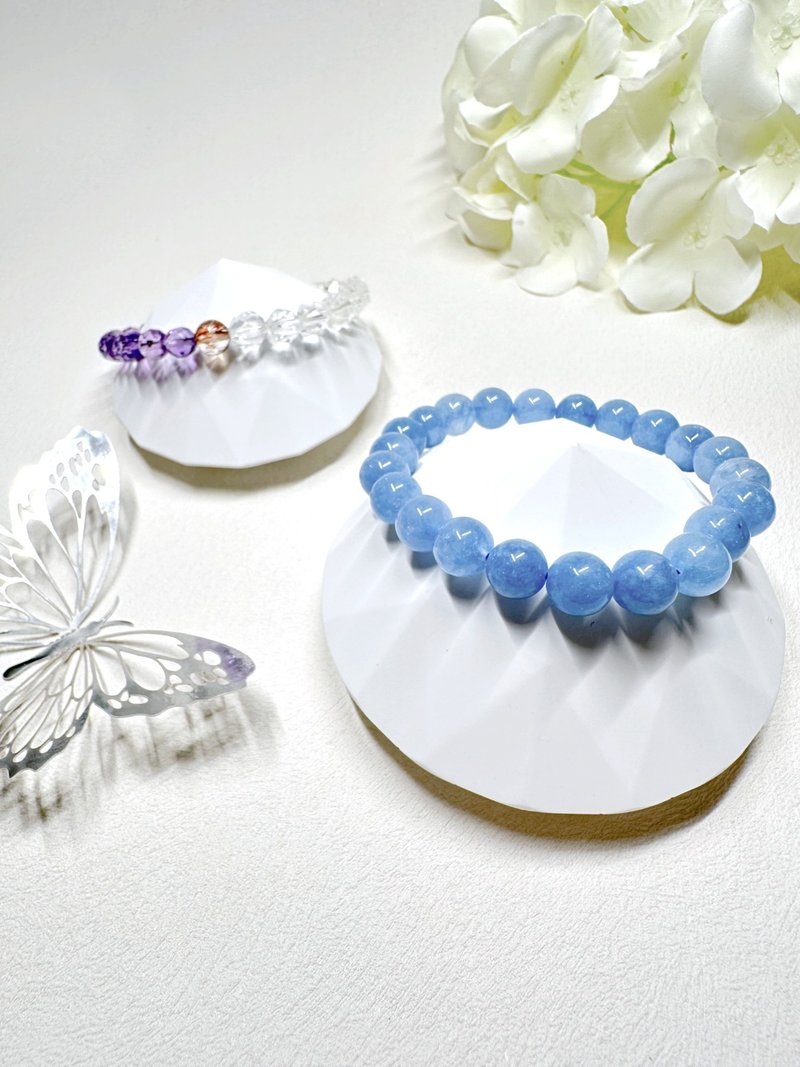 海蓝宝 Aquamarine 手链 - 手链/手环 - 水晶 