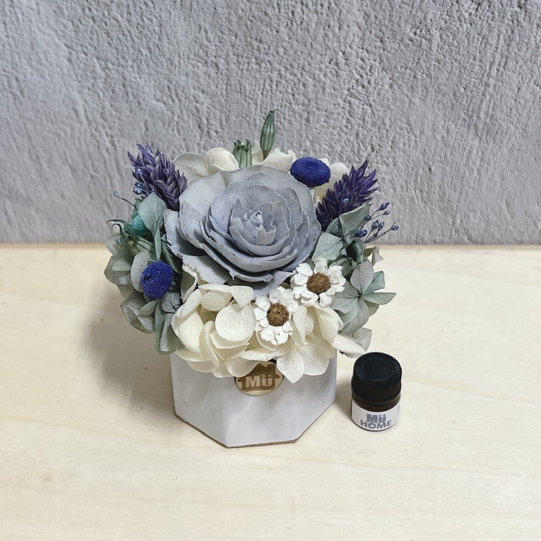 索拉花香氛小盆花 干燥花 香氛石 附1ml香精油 - 干燥花/捧花 - 植物．花 