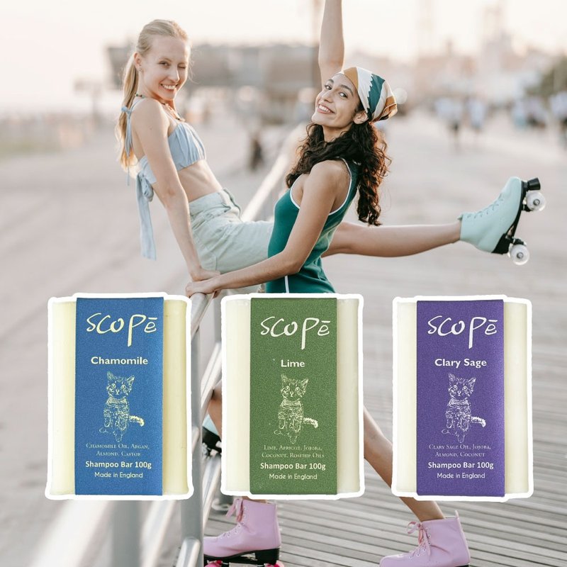 【诗可贝 SCOPē】洋甘菊组洗发皂 - 母亲节礼物 - 洗发用品 - 浓缩/萃取物 