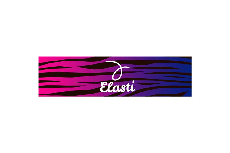 【ELASTI】时尚运动毛巾-迷幻斑马 - 运动配件 - 聚酯纤维 多色