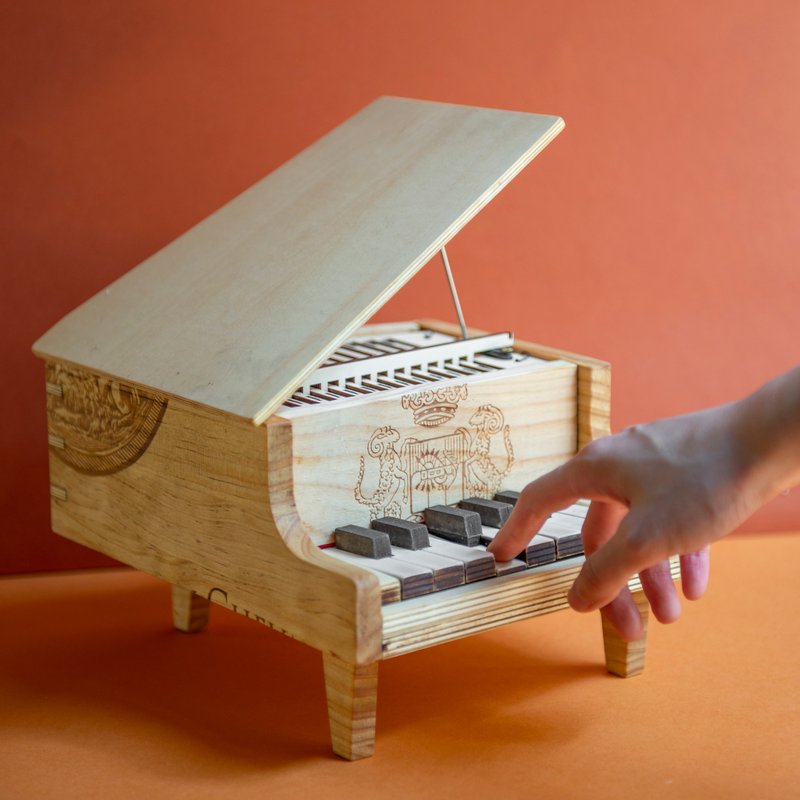 酒箱三角琴 Winebox Grand Piano Workshop 木作工作坊 - 木工/竹艺 - 木头 
