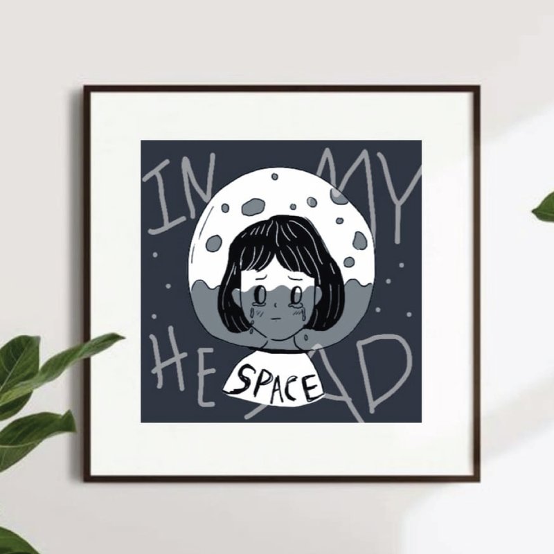 IN MY HEAD - SADNESS (POSTER) - 海报/装饰画/版画 - 纸 