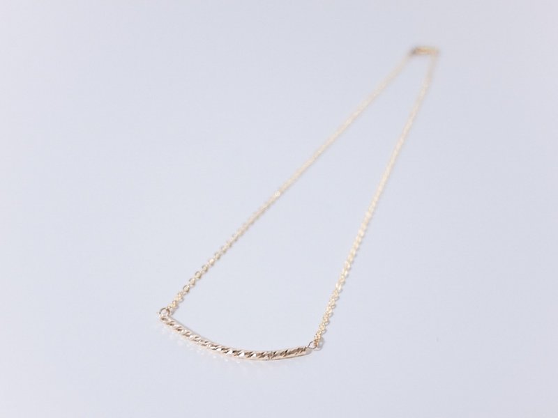 微笑小管锁骨链 - 项链 - 其他金属 