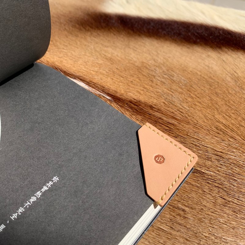 页角夹 - 书签 - 真皮 