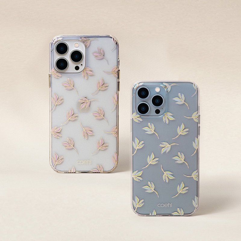 iPhone 13 系列 COEHL Fleur 清新小花防摔双料保护壳 - 手机壳/手机套 - 塑料 透明