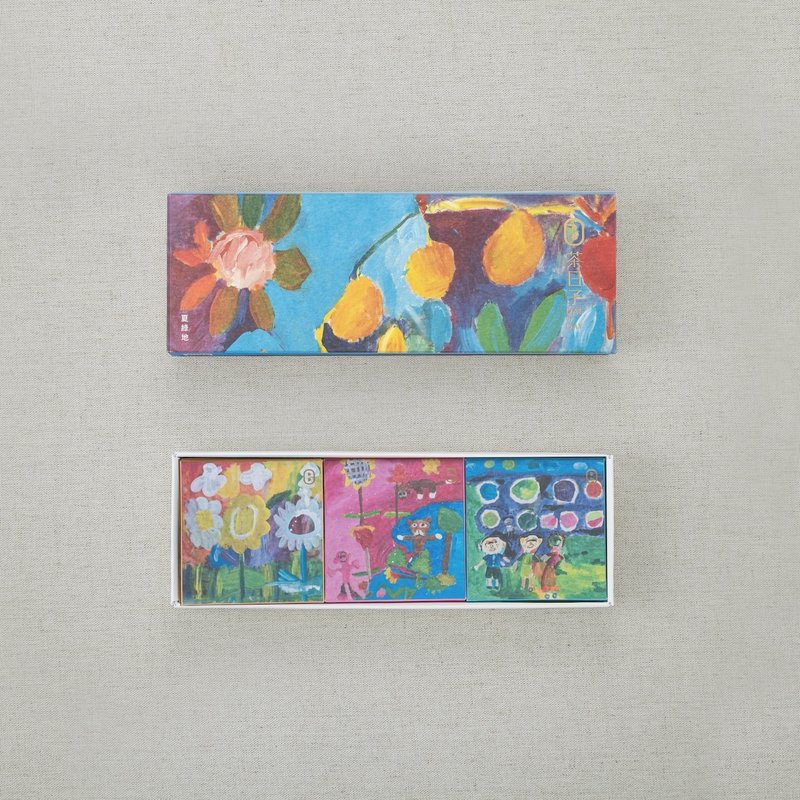 【公益礼盒】公益系列 夏绿地 小日礼盒 | 3盒入 - 茶 - 新鲜食材 多色