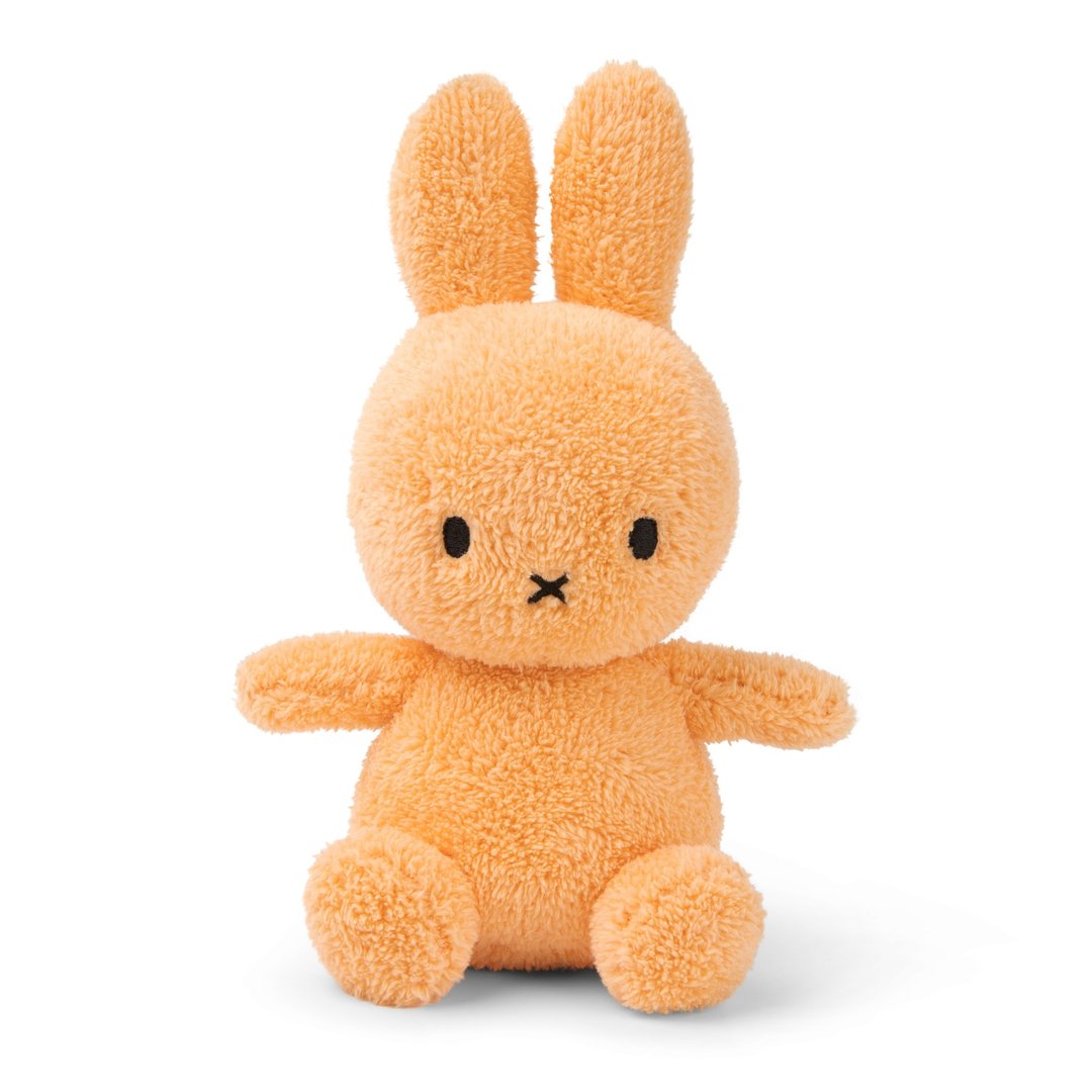 荷兰 Bon Ton Toys | Miffy 米飞兔绒毛娃娃 Terry系列 浅橘 23cm - 玩偶/公仔 - 其他金属 橘色