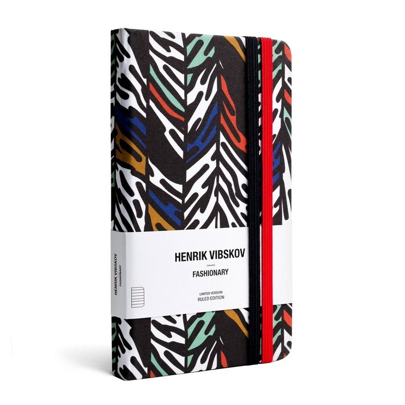 FASHIONARY x Henrik Vibskov 联名周记本A6- Fung Print - 笔记本/手帐 - 纸 多色