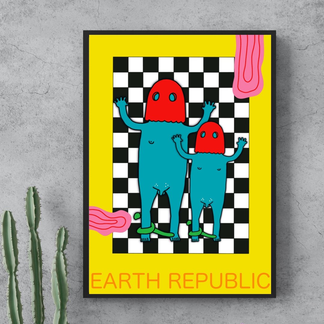 Posters, wall pictures, room decoration, beautiful, colorful - 海报/装饰画/版画 - 纸 