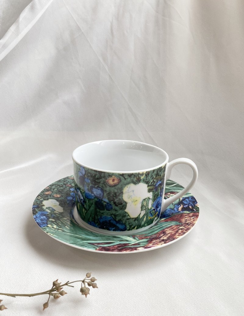 【好日恋物】荷兰 VAN GOGH古董古件梵谷名画咖啡杯盘组下午茶 - 咖啡杯/马克杯 - 瓷 多色