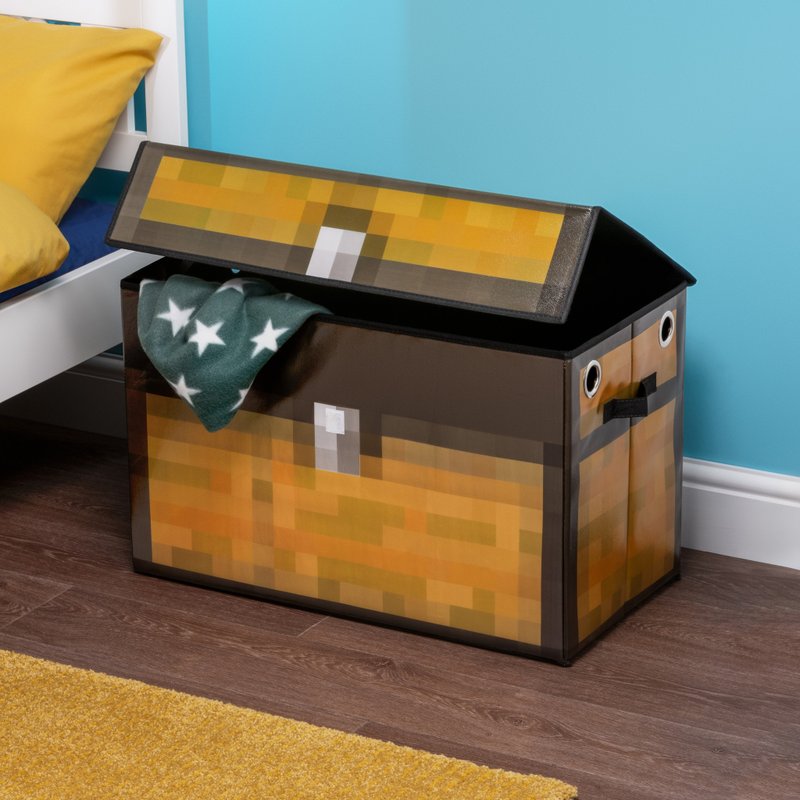 官方授权Minecraft XL 储物箱 - 收纳用品 - 其他材质 