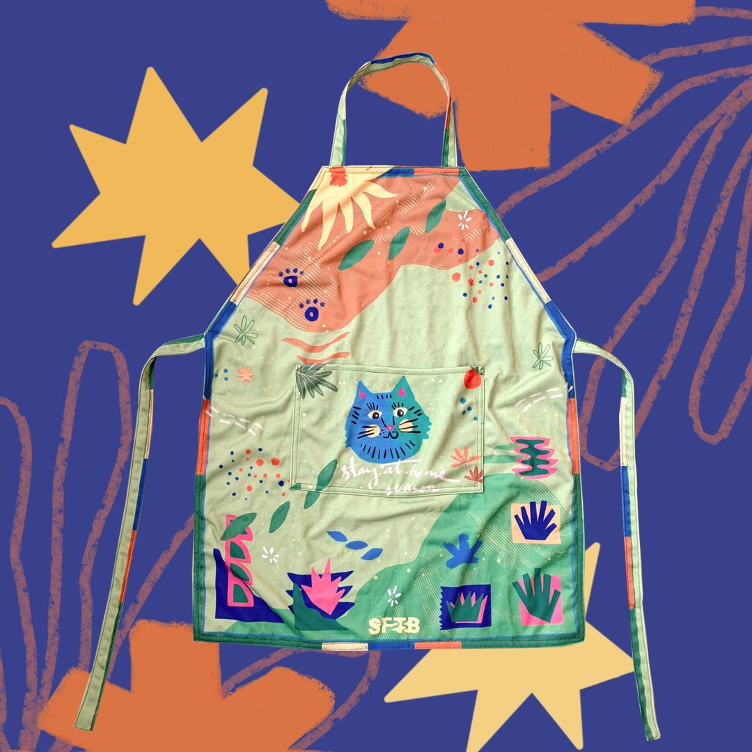 Glimmer of Hope Apron - 围裙 - 聚酯纤维 绿色