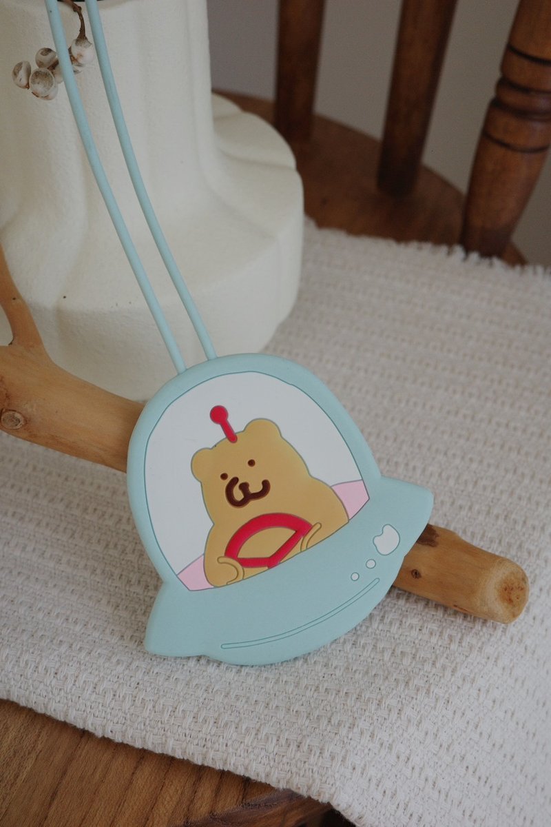 咻熊家 一体成形的行李吊牌 两款可选 - 行李吊牌 - 硅胶 