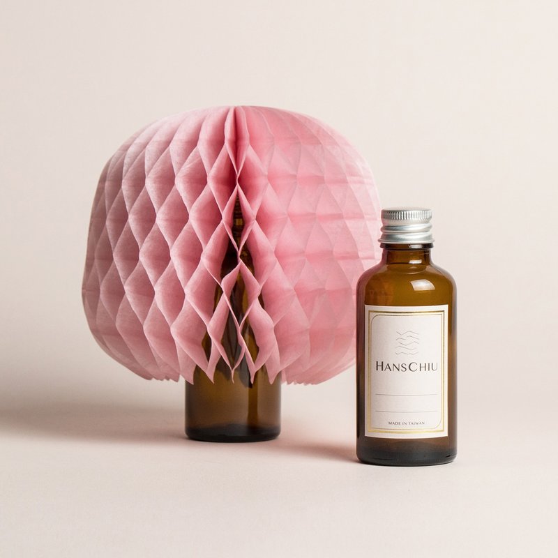 【女友礼物】樱花树 纸团扩香组/ 赠香氛手环 月老招桃花姻缘 - 香薰/精油/线香 - 精油 粉红色