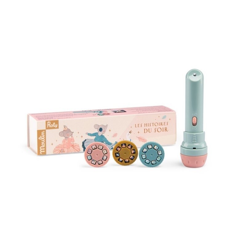 Moulin Roty 故事书手电筒(小小舞蹈学校) - 玩具/玩偶 - 塑料 多色