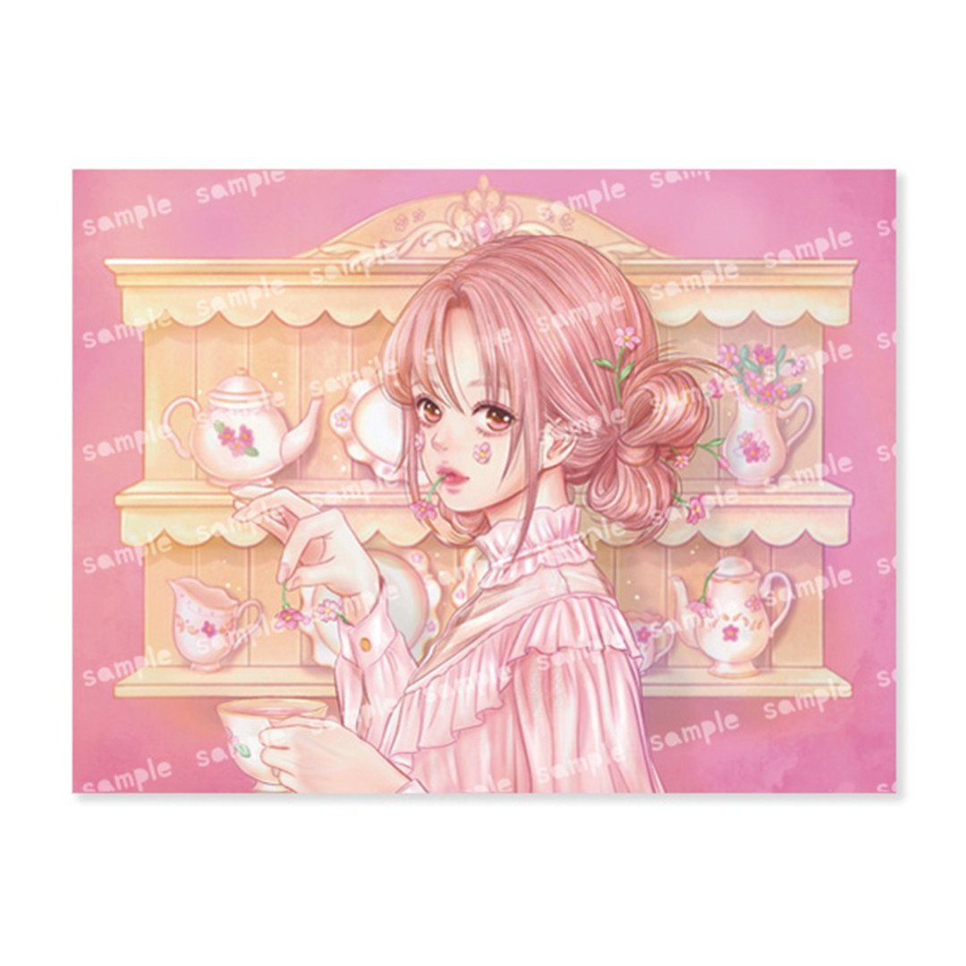 甜蜜时光明信片（共12款） - 卡片/明信片 - 纸 
