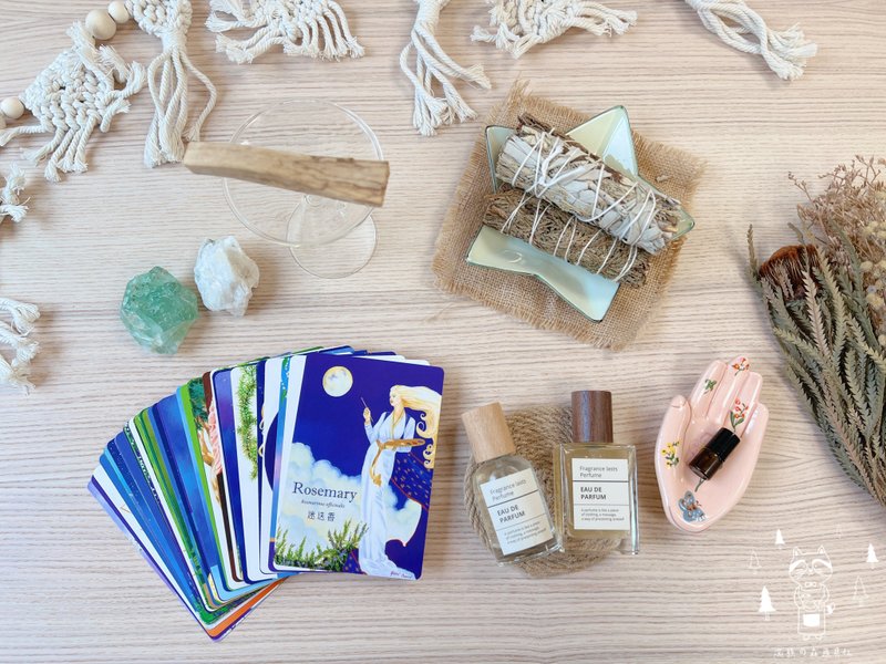 韩式天然精油洞悉卡香水工作坊 情绪疗愈香水 开课中 - 蜡烛/香氛 - 其他材质 