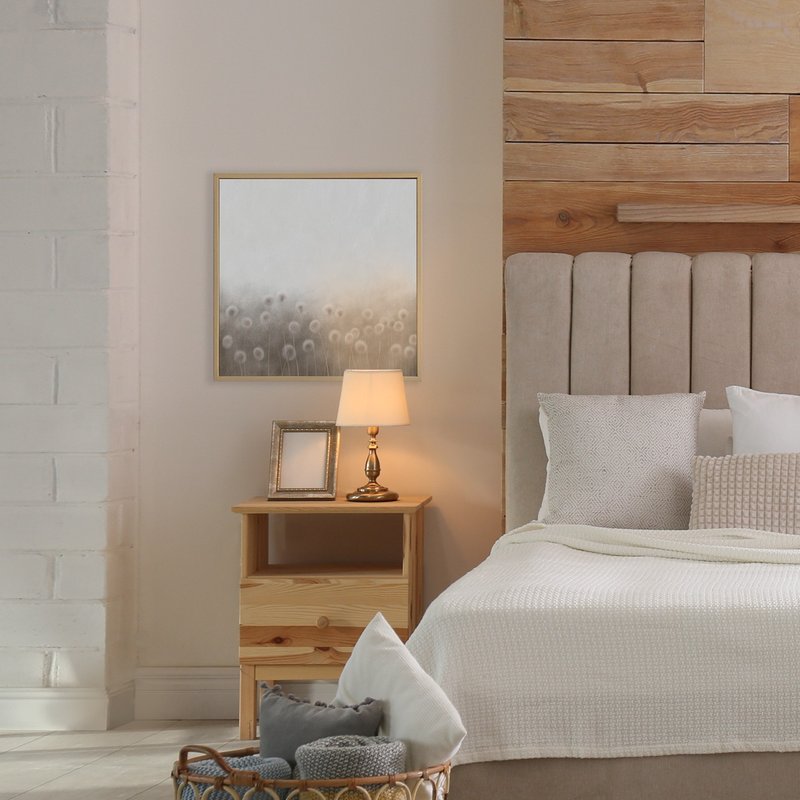 雾中白雪 - 灰色调蒲公英挂画/送礼首选/居家布置/卧室挂画 - 海报/装饰画/版画 - 棉．麻 多色