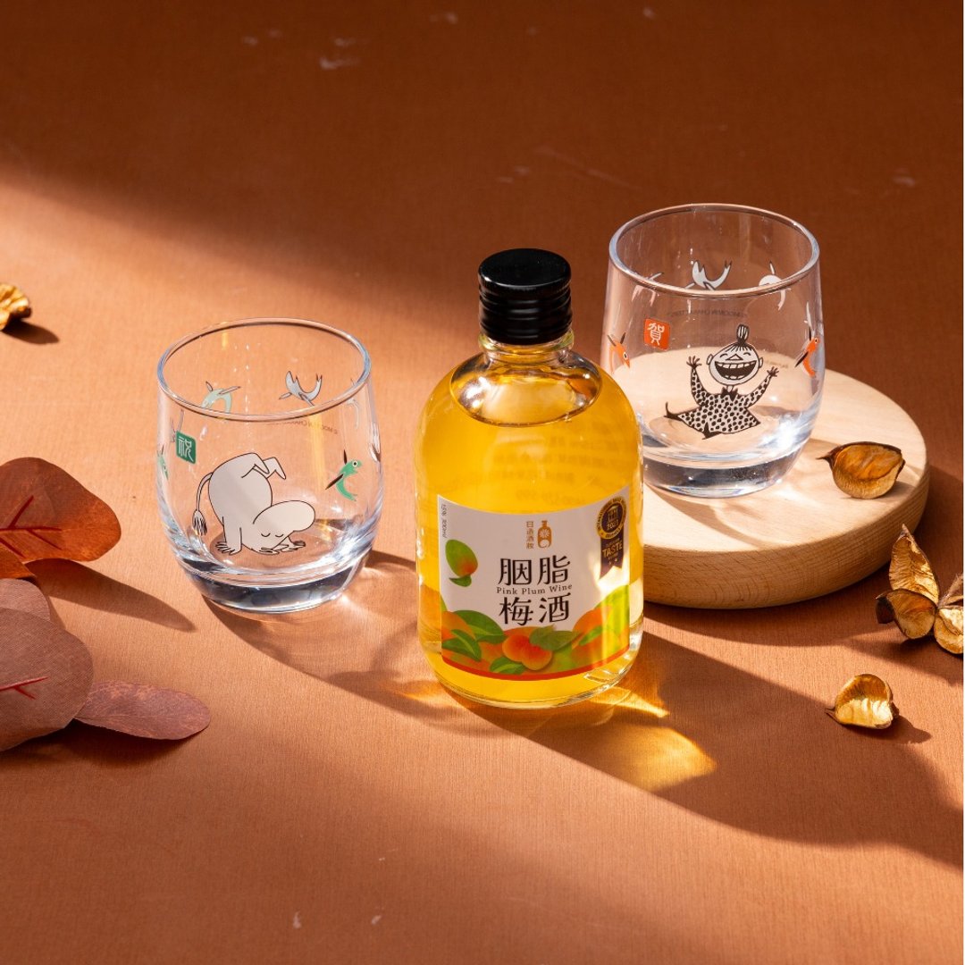 【礼物派对】MOOMIN授权 | 好酒不见礼盒 - 酒杯/酒器 - 玻璃 