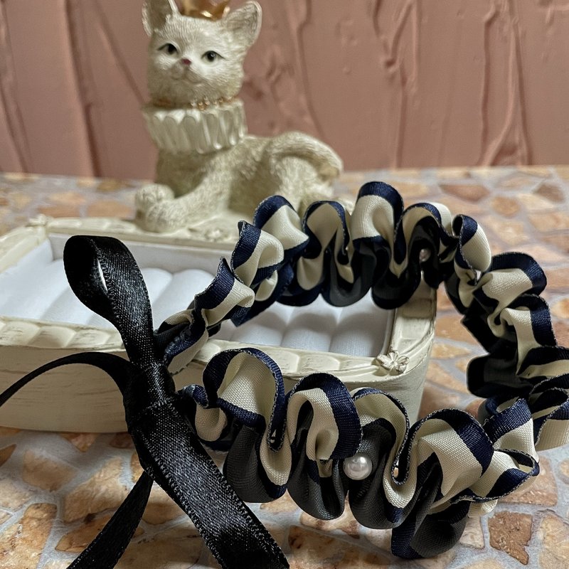 Satin Necklace | 缎带の曲奇饼宠物项链 | 限量款 - 衣/帽 - 聚酯纤维 