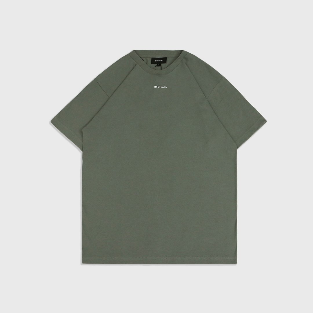 DYCTEAM - LOGO tee (green) - 男装上衣/T 恤 - 棉 绿色