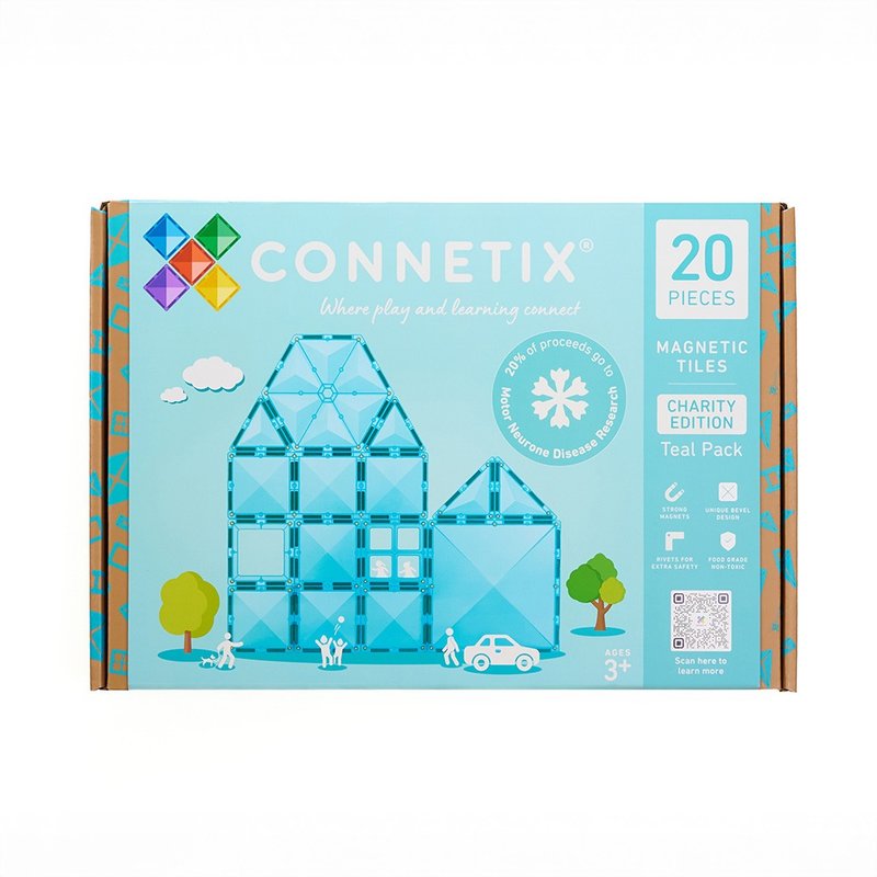 澳洲Connetix公益磁力积木-蓝色希望扩充组(20pc) - 玩具/玩偶 - 塑料 