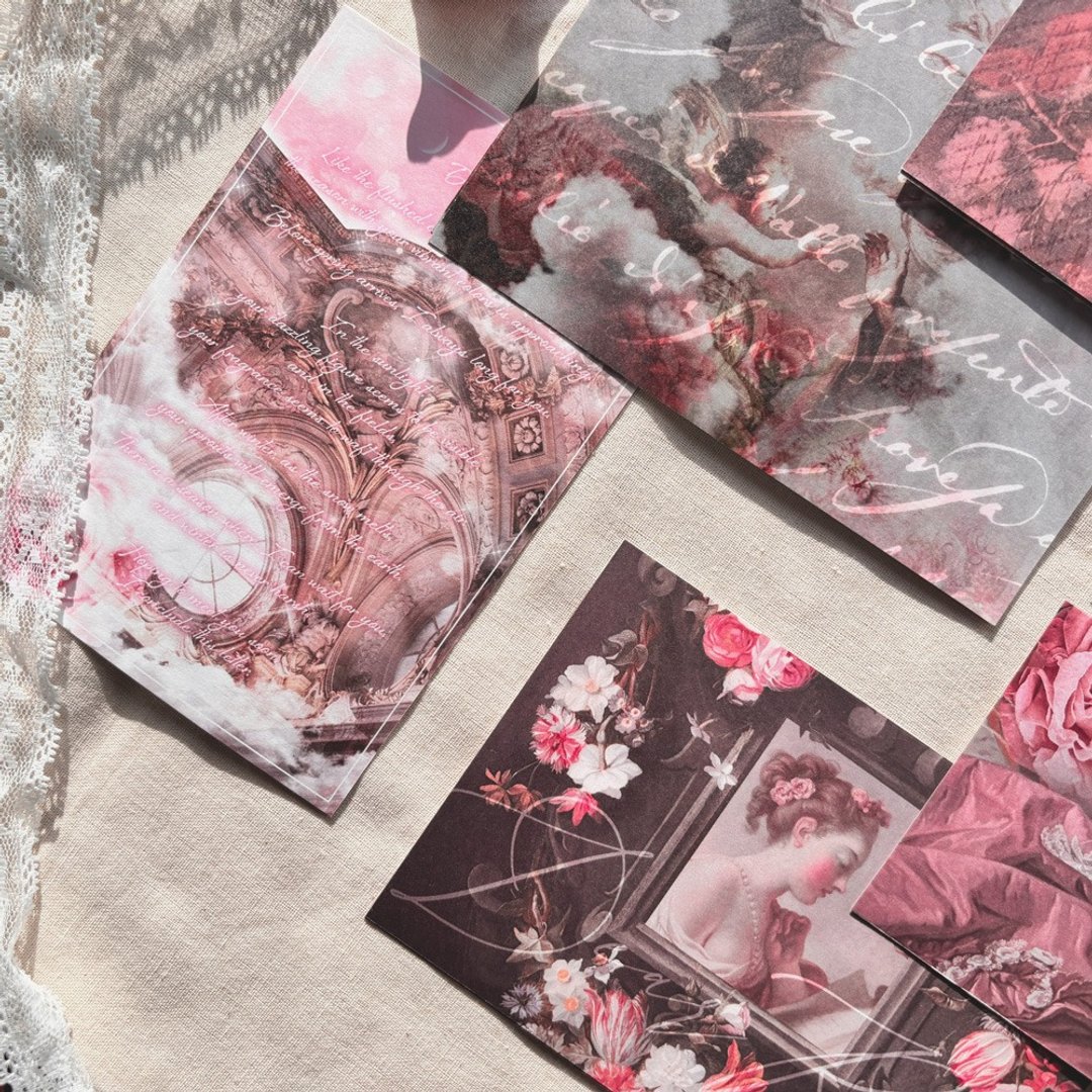 Dear.Rose Decopaper 디어로즈 데코페이퍼 - 信封/信纸 - 纸 粉红色
