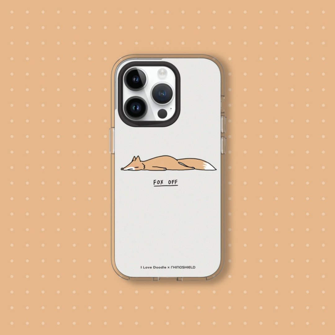Clear透明防摔手机壳∣ilovedoodle/狐狸 for iPhone - 手机配件 - 塑料 透明