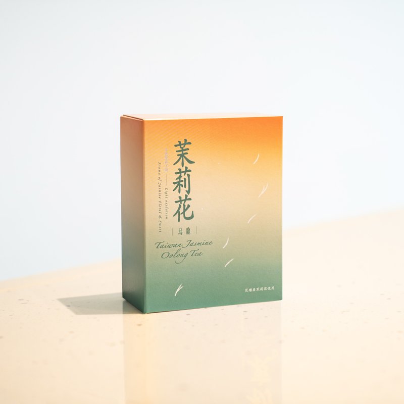 【茉莉花 乌龙】古典薰花工艺 台湾原叶立体袋茶 30入 - 茶 - 新鲜食材 绿色