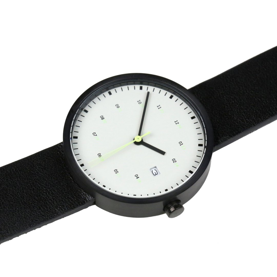 Green flash watch #1 - 女表 - 珐琅 黑色