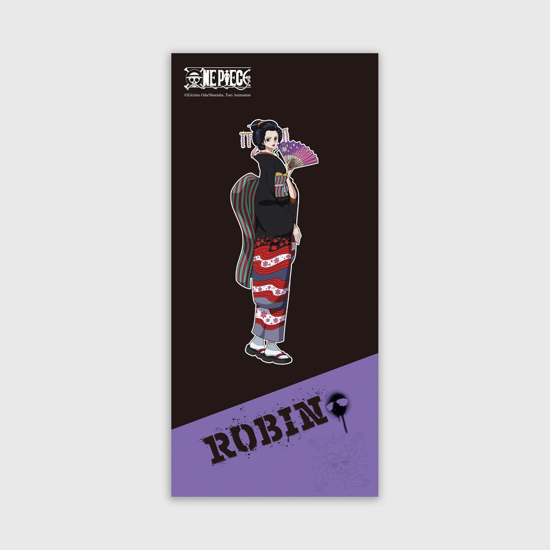 【ONE PIECE】海贼王官方授权周边产品  海贼王角色系列毛巾 - 毛巾浴巾 - 聚酯纤维 多色
