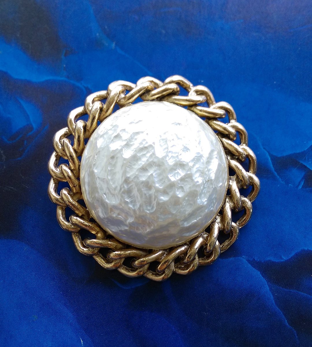 Vintage Jewelry 西洋古董饰品 SARAH COV  Baroque Goddess 别针 - 徽章/别针 - 其他金属 金色