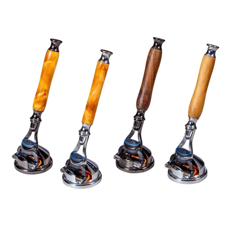 【父亲节礼物】森刃-台湾原木手工刮胡刀 - 卫浴用品 - 木头 